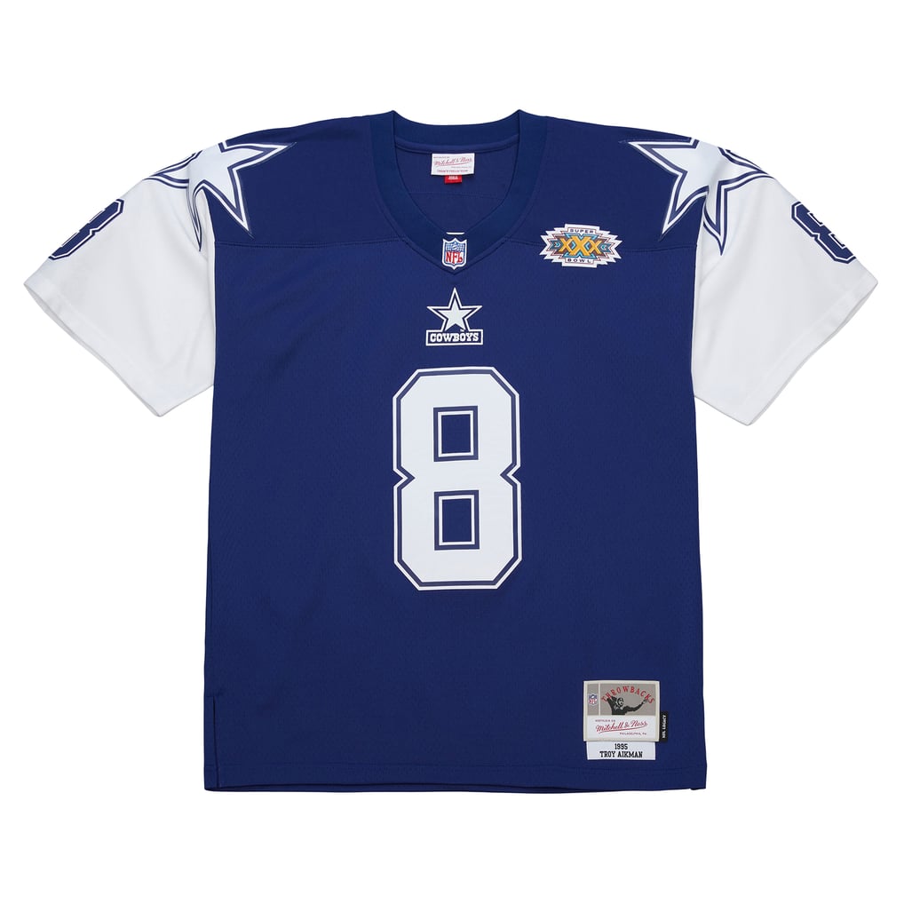 Men's Dallas Cowboys Troy Aikman Navy 1995 Legacy Replica Jersey
