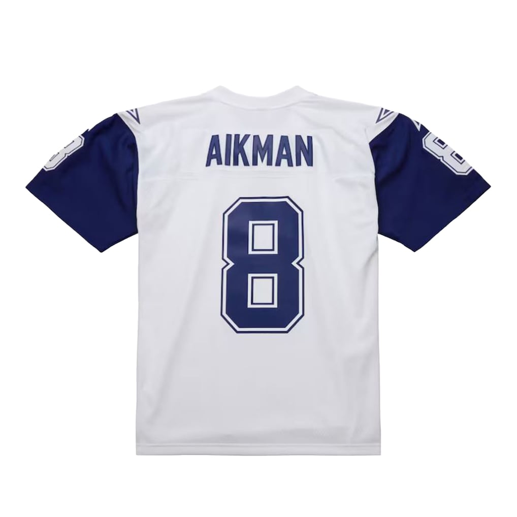 Men's Dallas Cowboys Troy Aikman White 1994 Alternate Legacy Replica Jersey