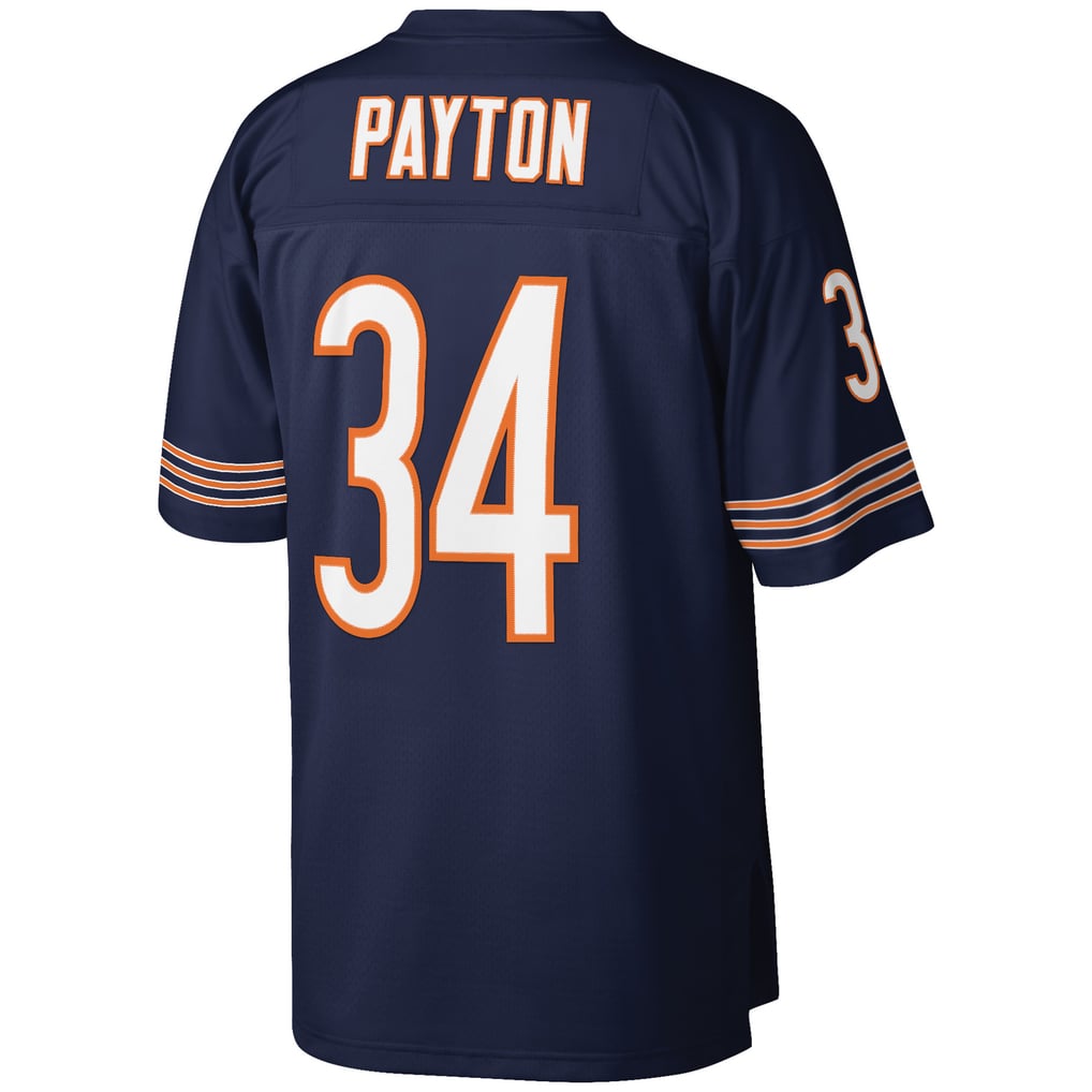 Men's Chicago Bears Walter Payton Navy Big & Tall 1985 Retired Player Replica Jersey