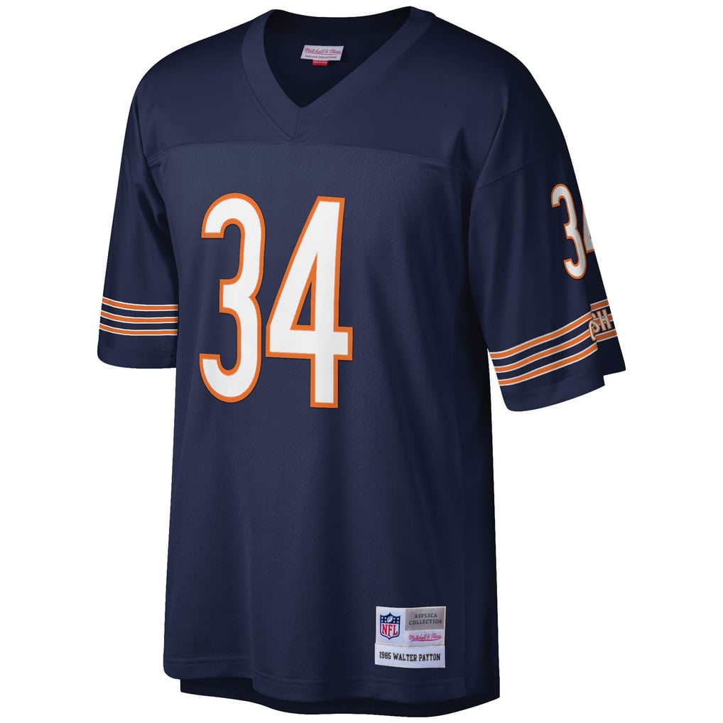 Men's Chicago Bears Walter Payton Navy Legacy Replica Jersey