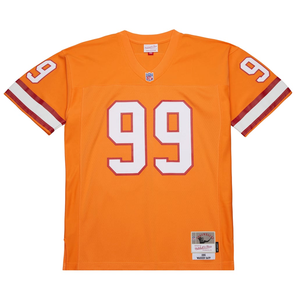 Men's Tampa Bay Buccaneers Warren Sapp Orange 1995 Legacy Replica Jersey