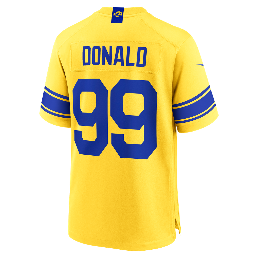 Men's Los Angeles Rams Aaron Donald Classic Sol Game Jersey