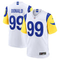 Men's Los Angeles Rams Aaron Donald White Game Jersey