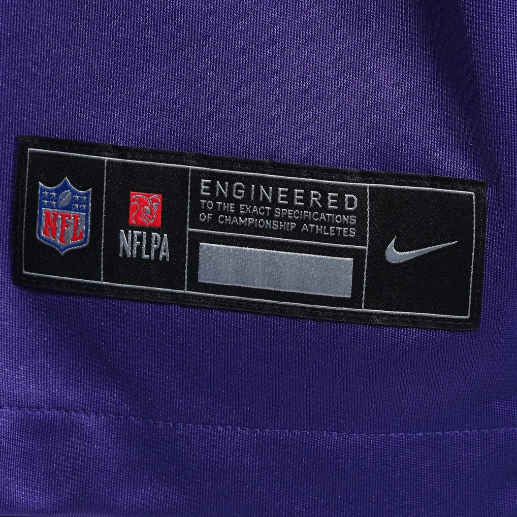 Men's Minnesota Vikings Aaron Jones Purple Game Player Jersey