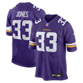 Men's Minnesota Vikings Aaron Jones Purple Game Player Jersey