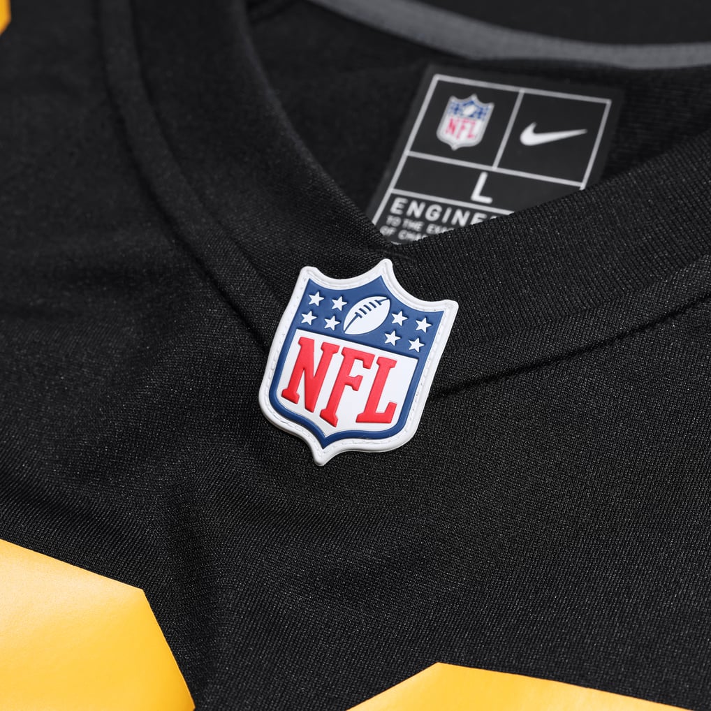 Men's Pittsburgh Steelers Aaron Rodgers Black Alternate Game Jersey