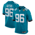 Men's Jacksonville Jaguars Adam Gotsis Teal Game Jersey