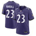 Men's Baltimore Ravens Adam Randall Purple Team Game Jersey