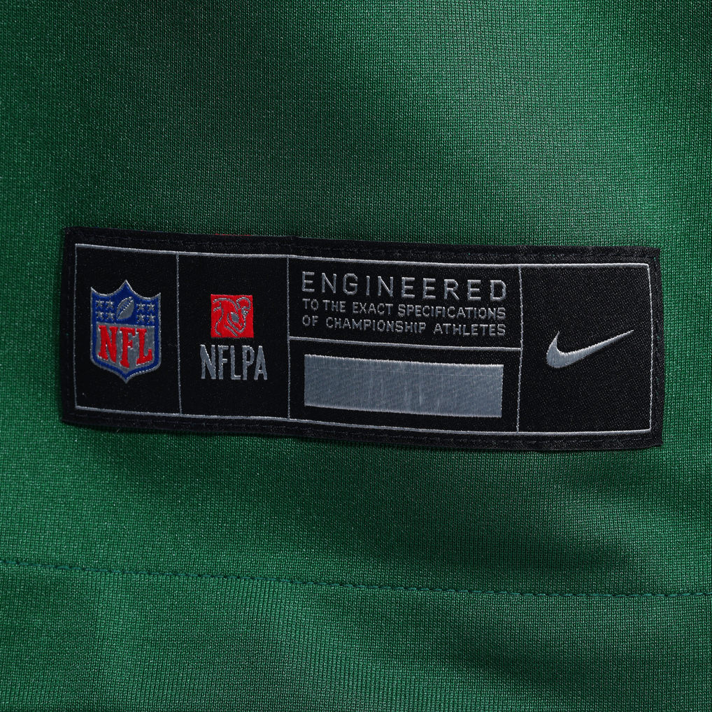 Men's New York Jets Adonai Mitchell Legacy Green Team Game Jersey