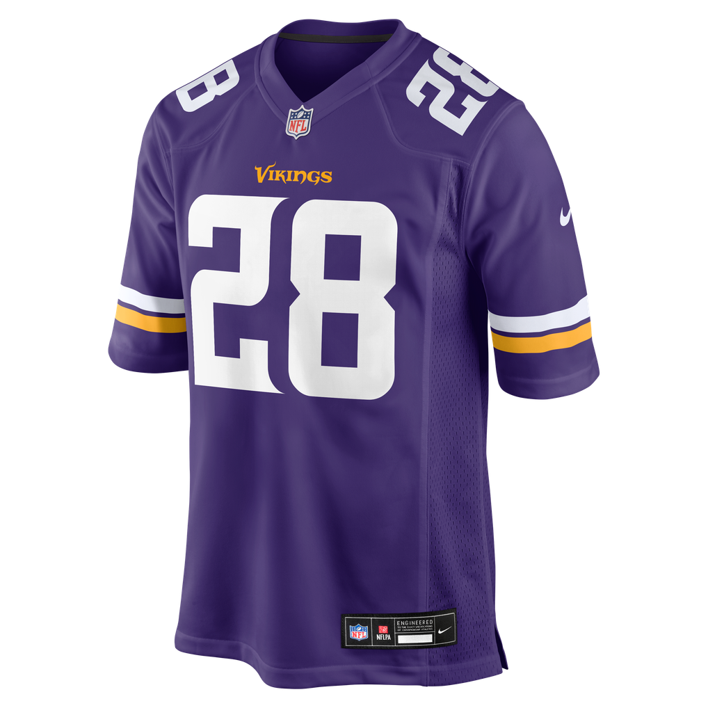 Men's Minnesota Vikings Adrian Peterson Purple Team Retired Game Jersey
