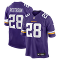 Men's Minnesota Vikings Adrian Peterson Purple Team Retired Game Jersey