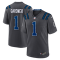 Men's Indianapolis Colts Ahmad Sauce Gardner Anthracite 2026 Rivalries Collection Game Jersey