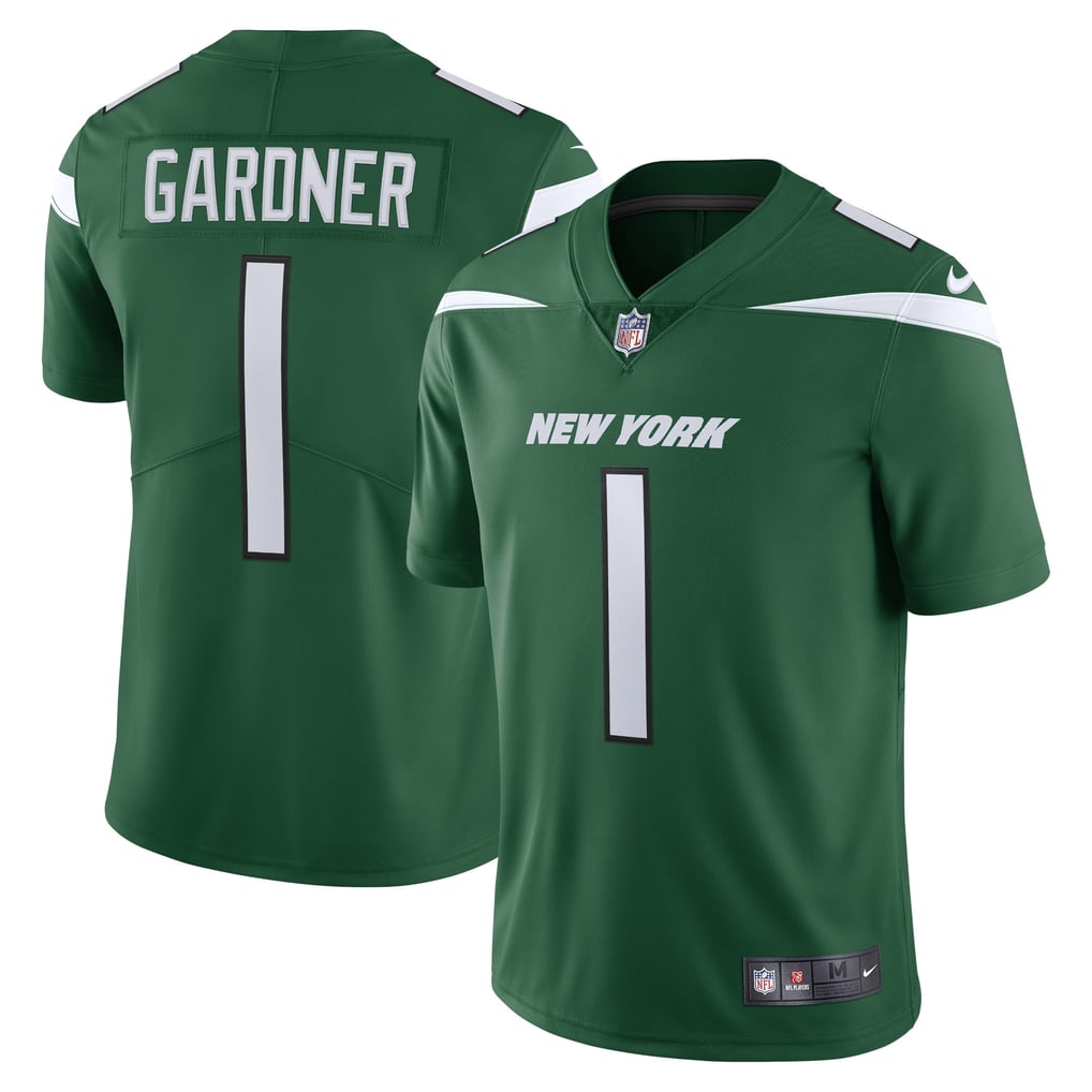 Men's New York Jets Ahmad Sauce Gardner Green Vapor Limited Jersey