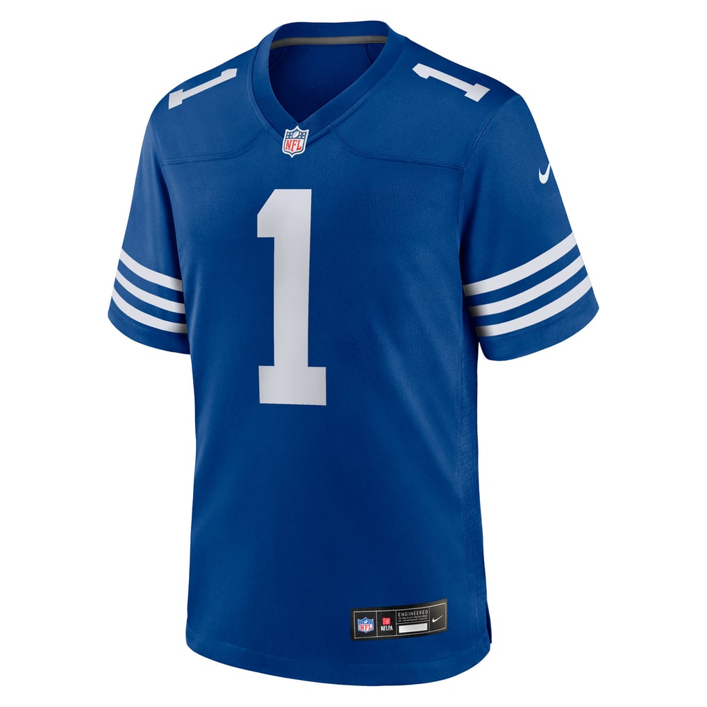 Men's Indianapolis Colts Ahmad Sauce Gardner Royal Alternate Game Jersey