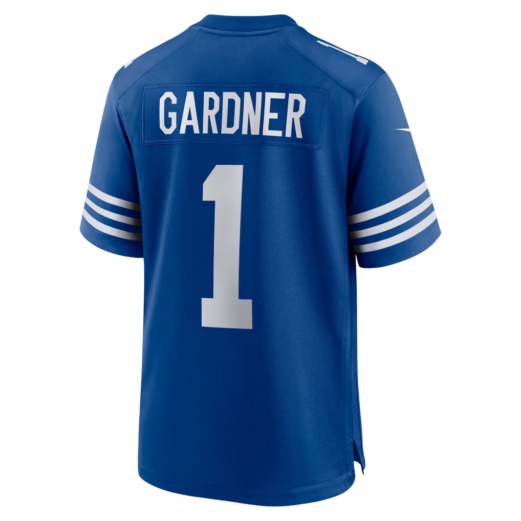 Men's Indianapolis Colts Ahmad Sauce Gardner Royal Alternate Game Jersey