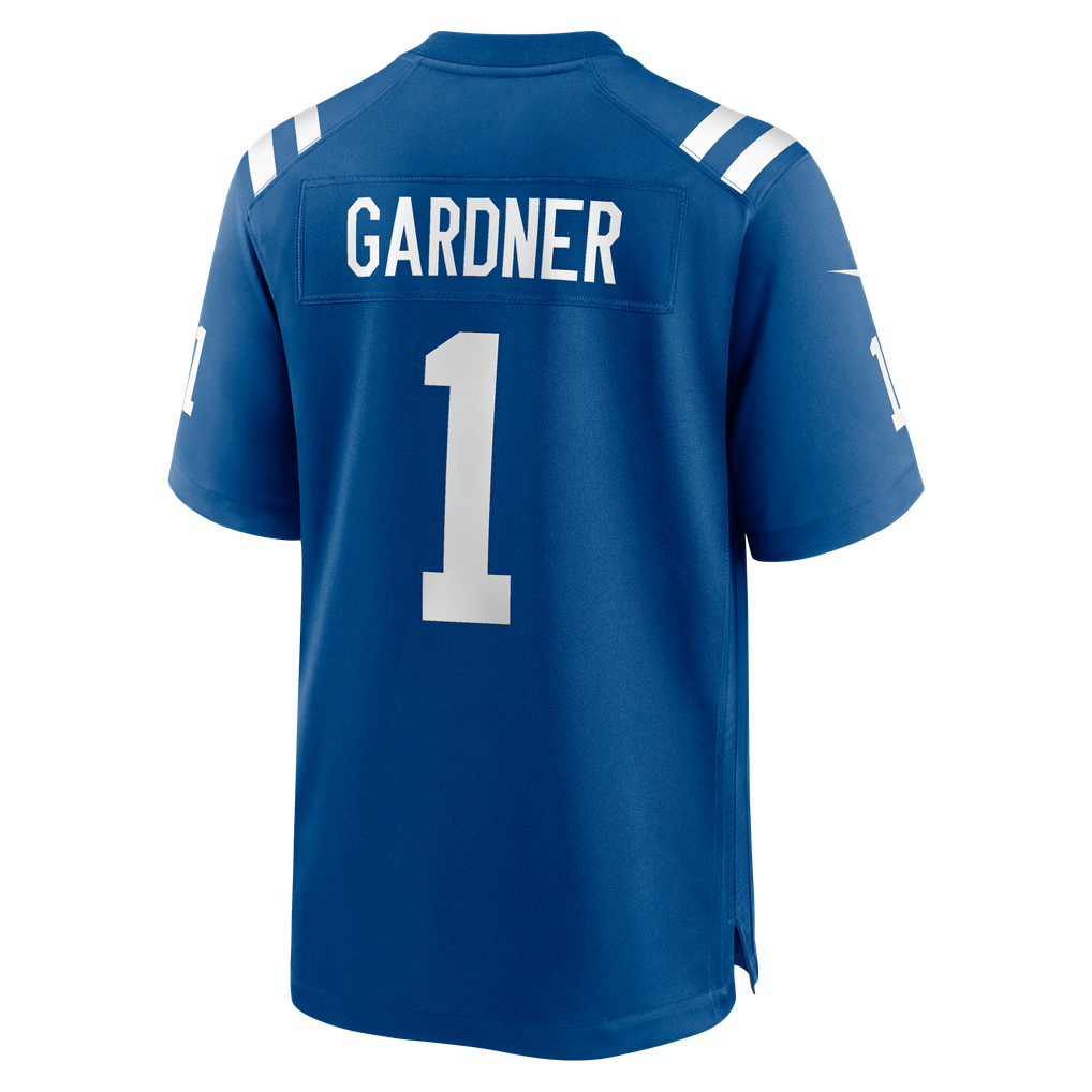 Men's Indianapolis Colts Ahmad Sauce Gardner Royal Team Game Jersey