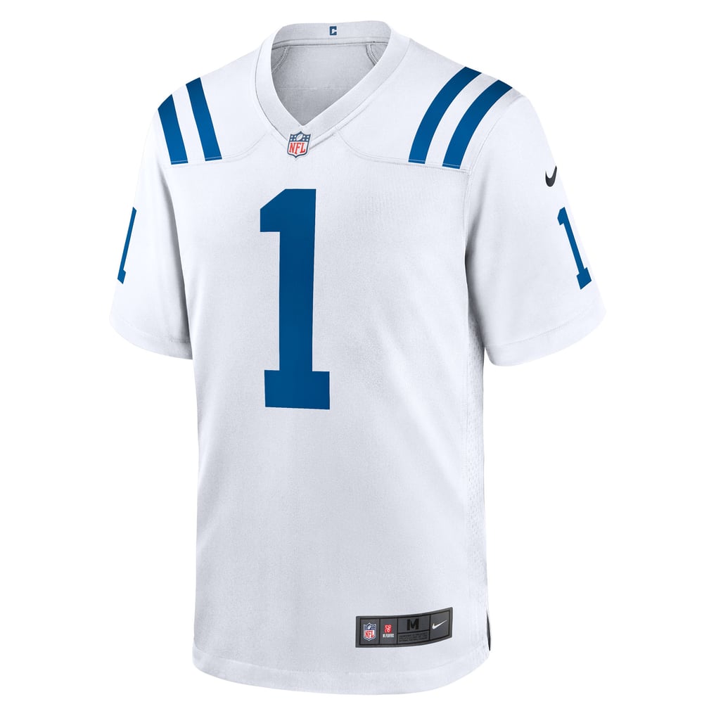 Men's Indianapolis Colts Ahmad Sauce Gardner White Game Jersey