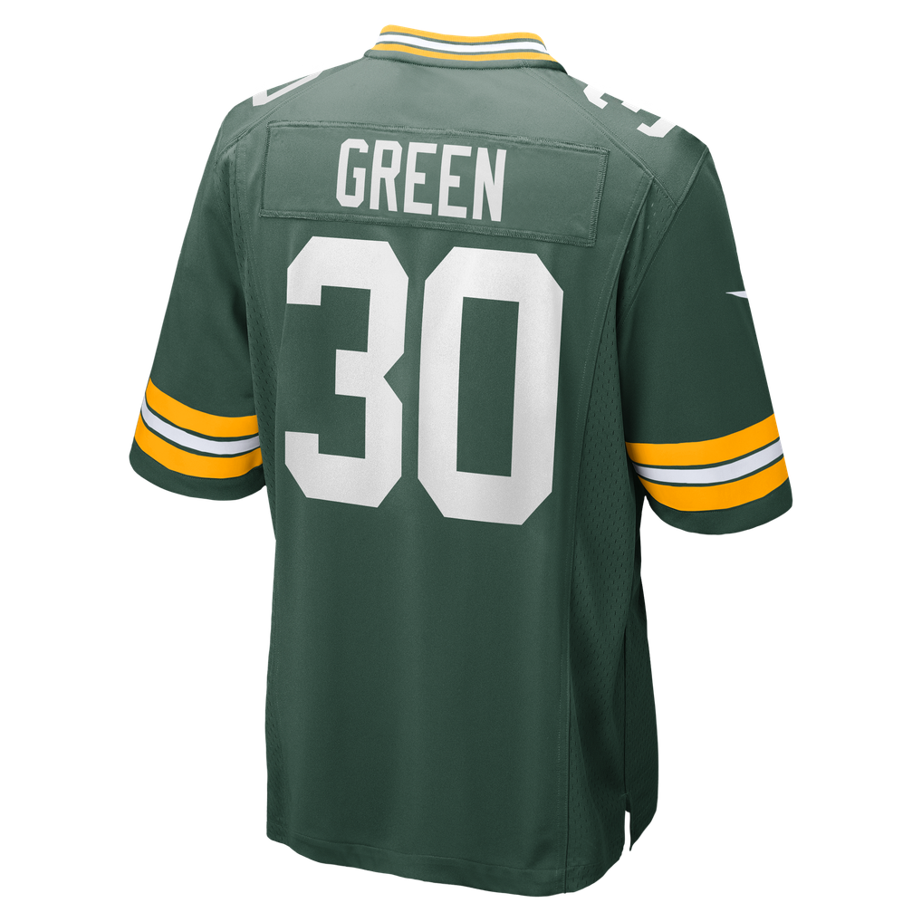 Men's Green Bay Packers Ahman Green Green Team Retired Player Game Jersey