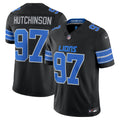Men's Detroit Lions Aidan Hutchinson Black Alternate Vapor F.U.S.E. Stitched Limited Jersey