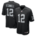 Men's Las Vegas Raiders Aidan O'Connell Black Team Game Jersey