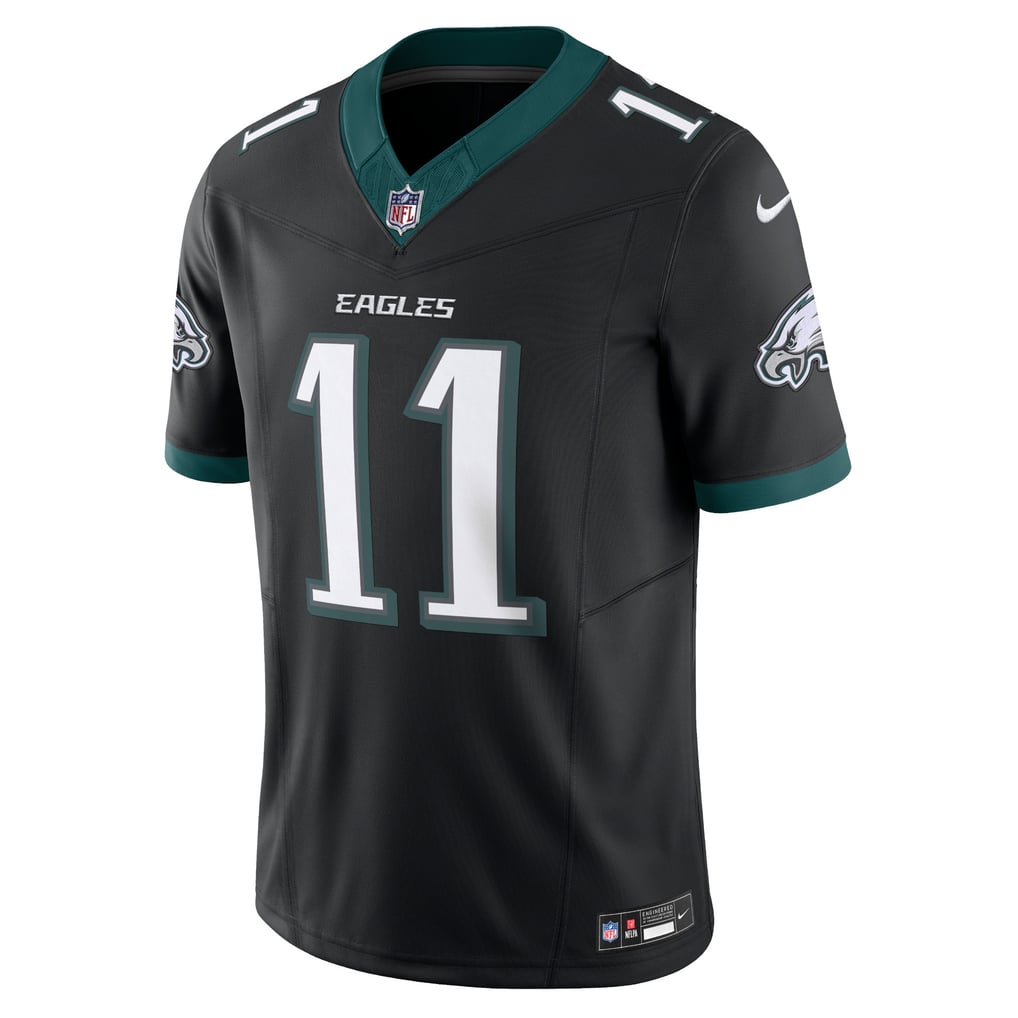 Men's Philadelphia Eagles A.J. Brown Black Alternate Vapor F.U.S.E. Limited Jersey
