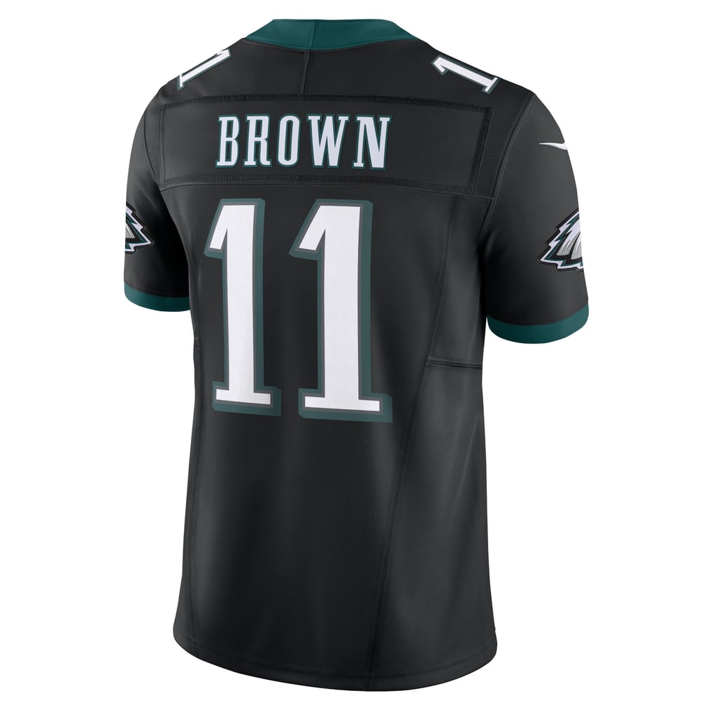 Men's Philadelphia Eagles A.J. Brown Black Alternate Vapor F.U.S.E. Limited Jersey