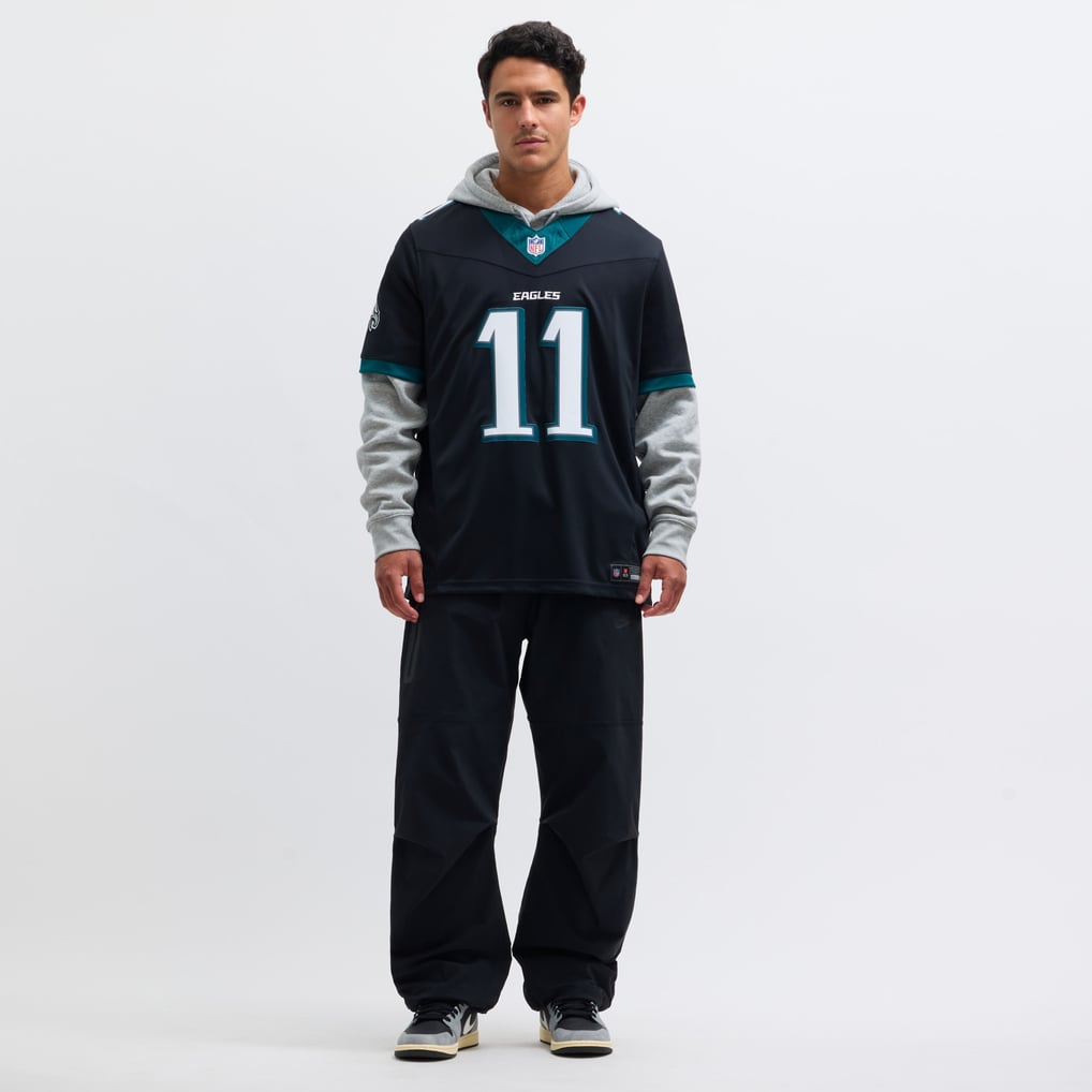 Men's Philadelphia Eagles A.J. Brown Black Alternate Vapor F.U.S.E. Limited Jersey