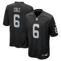 Men's Las Vegas Raiders AJ Cole Black Game Jersey