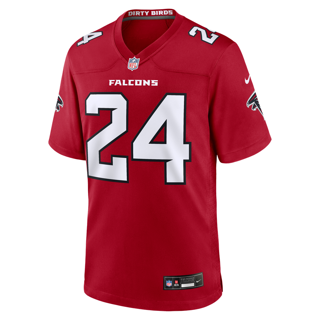 Men's Atlanta Falcons A.J. Terrell Red Game Jersey