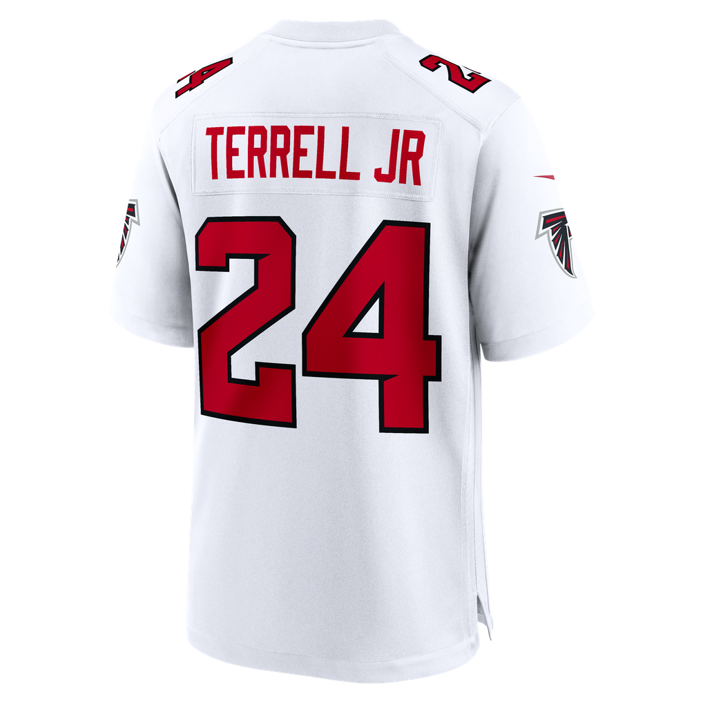 Men's Atlanta Falcons A.J. Terrell White Game Jersey