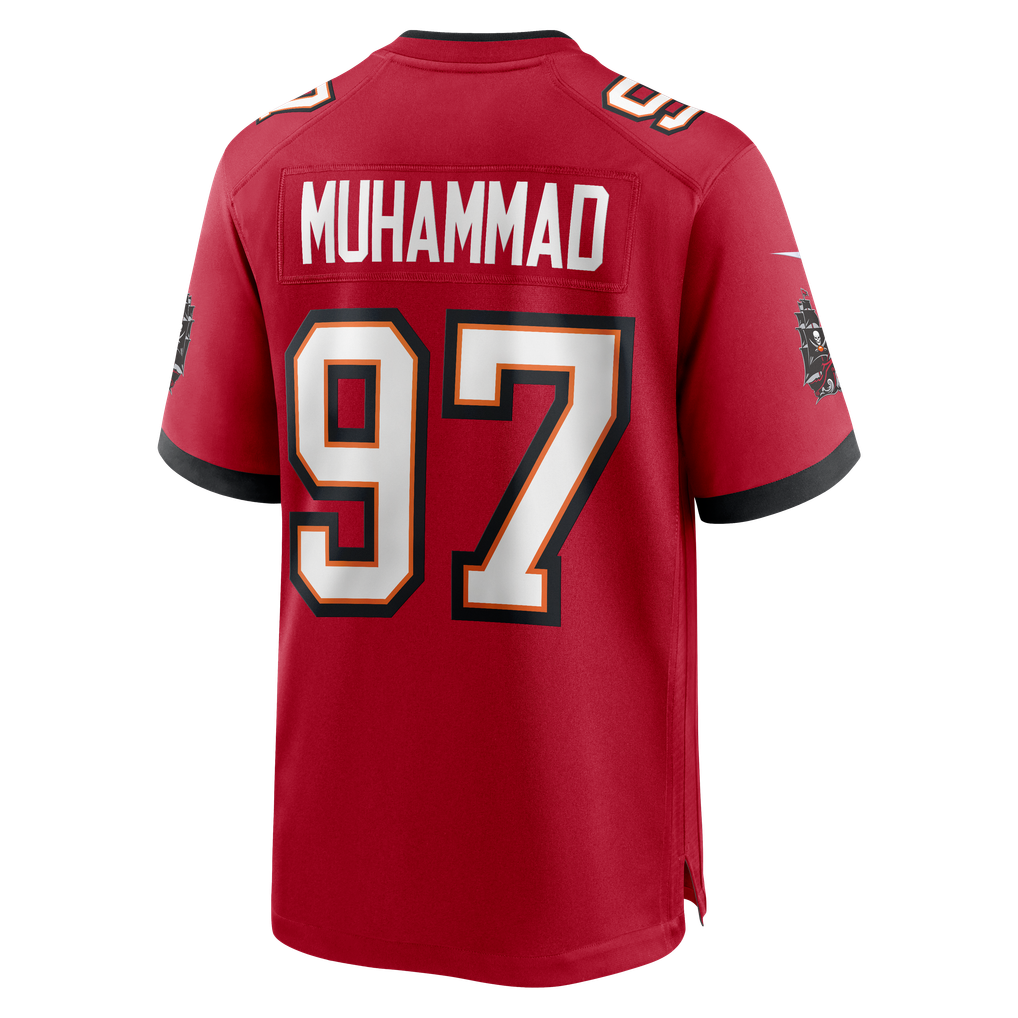 Men's Tampa Bay Buccaneers Al-Quadin Muhammad Red Team Game Jersey