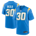 Men's Los Angeles Chargers Alec Ingold Powder Blue Team Game Jersey
