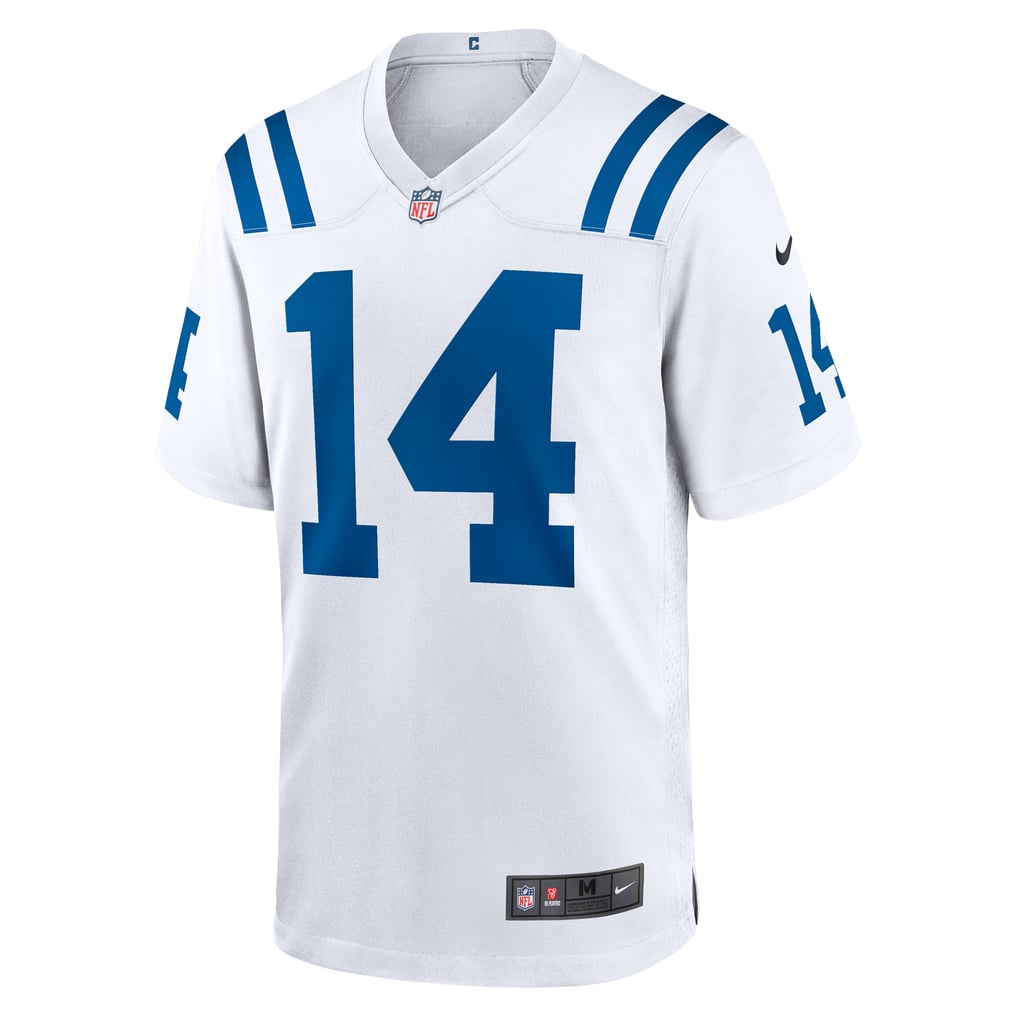 Men's Indianapolis Colts Alec Pierce White Away Game Player Jersey