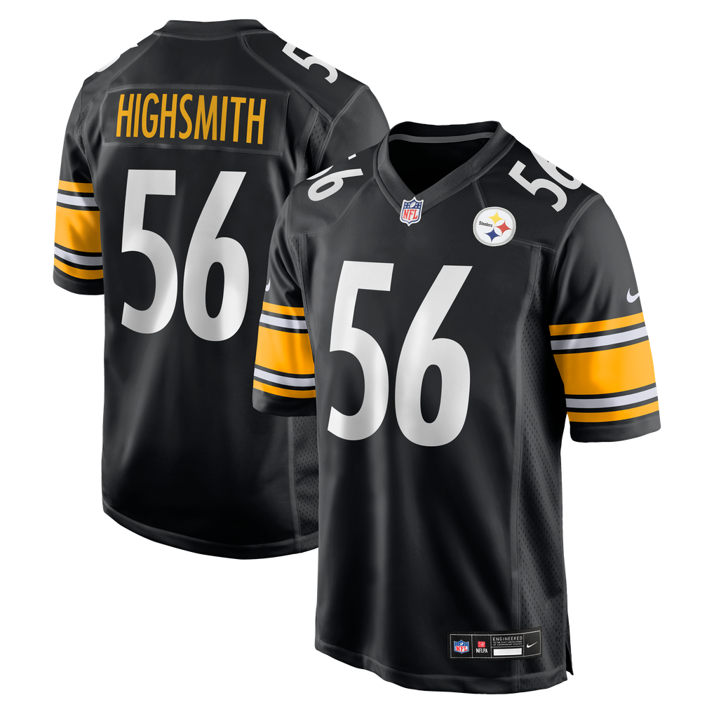 Men's Pittsburgh Steelers Alex Highsmith Black Game Jersey