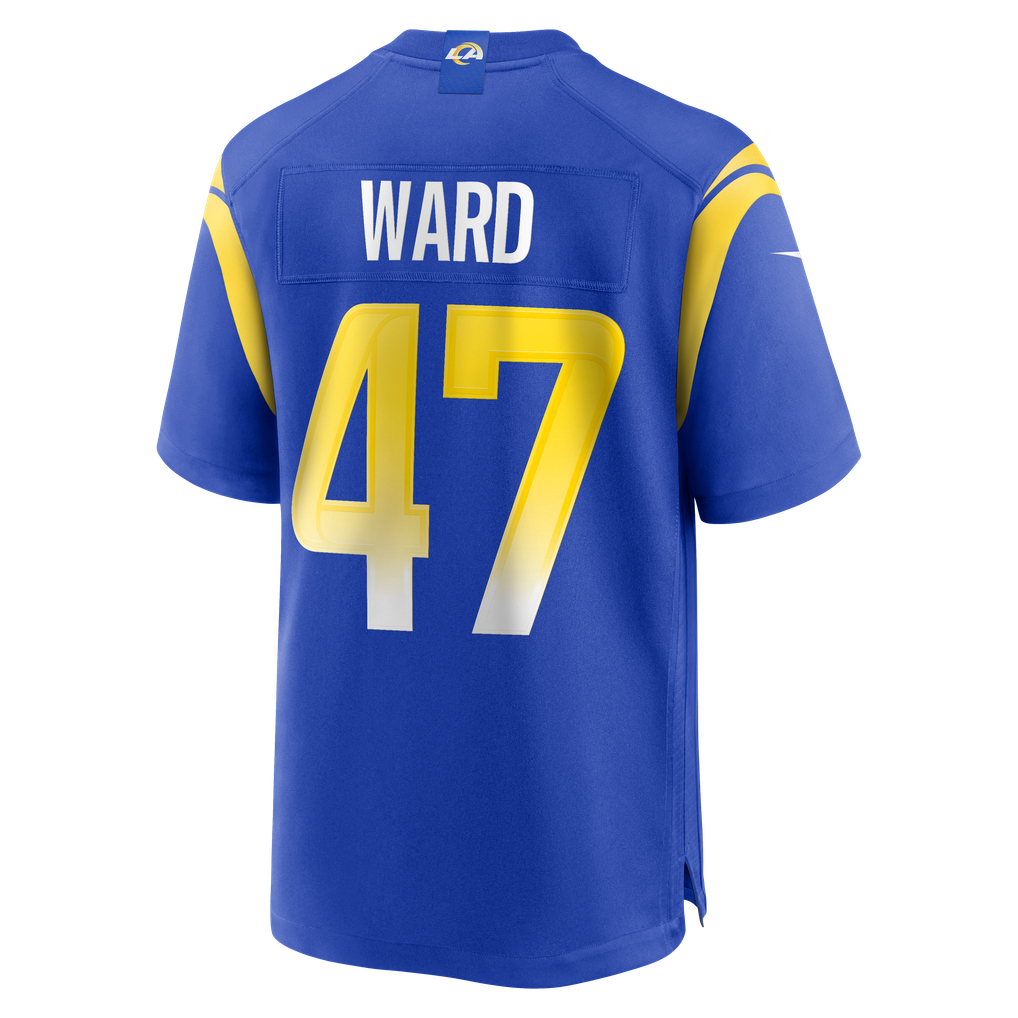 Men's Los Angeles Rams Alex Ward Royal Home Game Jersey