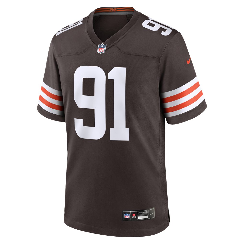 Men's Cleveland Browns Alex Wright Brown Team Game Jersey
