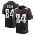 Men's Atlanta Falcons Alfred Jenkins Black Game Retired Player Jersey