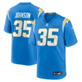 Men's Los Angeles Chargers Amar Johnson Powder Blue Team Game Jersey