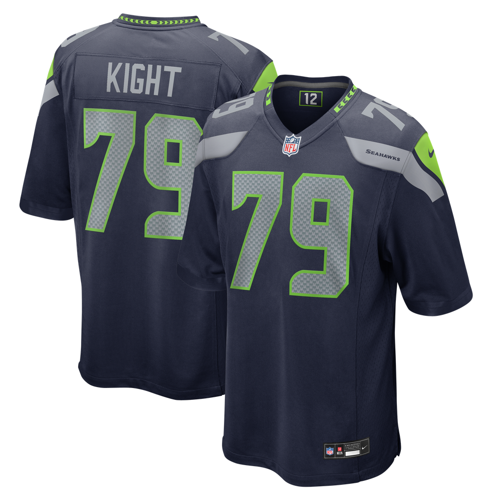 Men's Seattle Seahawks Amari Kight College Navy Team Game Jersey