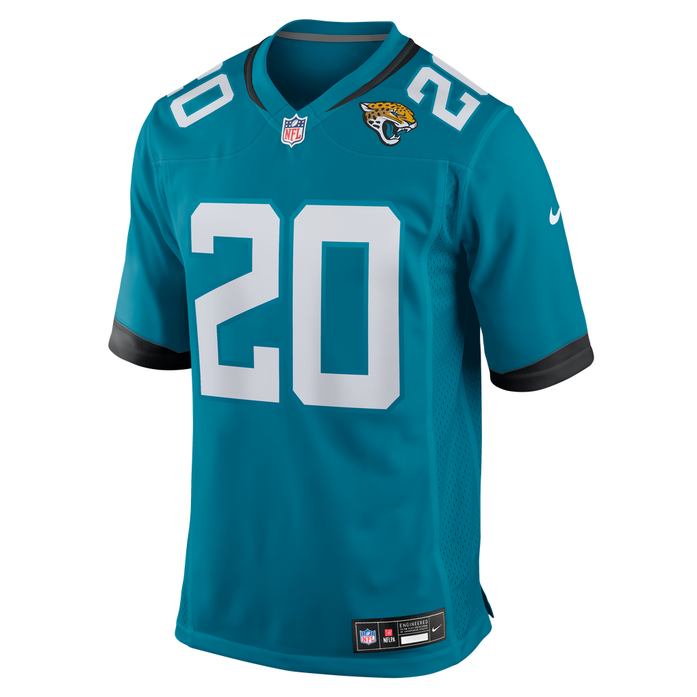 Men's Jacksonville Jaguars Ameer Abdullah Teal Team Game Jersey