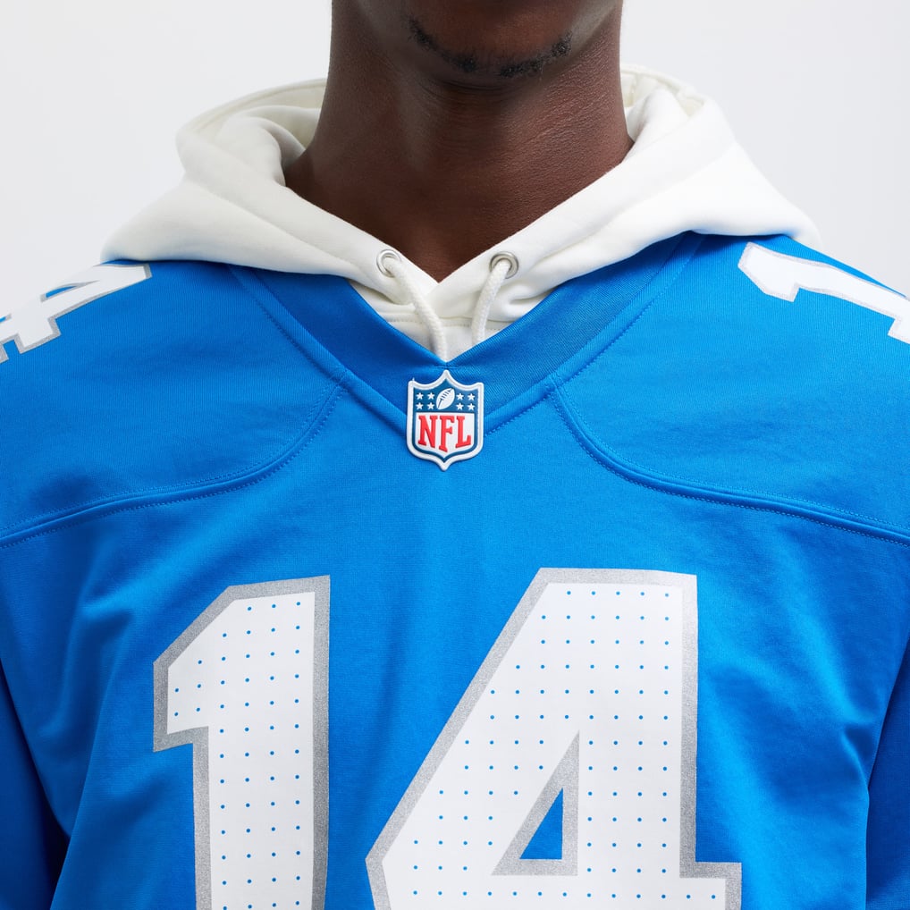 Men's Detroit Lions Amon-Ra St. Brown Blue Game Jersey