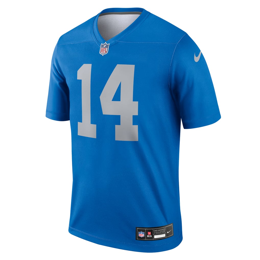 Men's Detroit Lions Amon-Ra St. Brown Blue Legend Player Performance Top