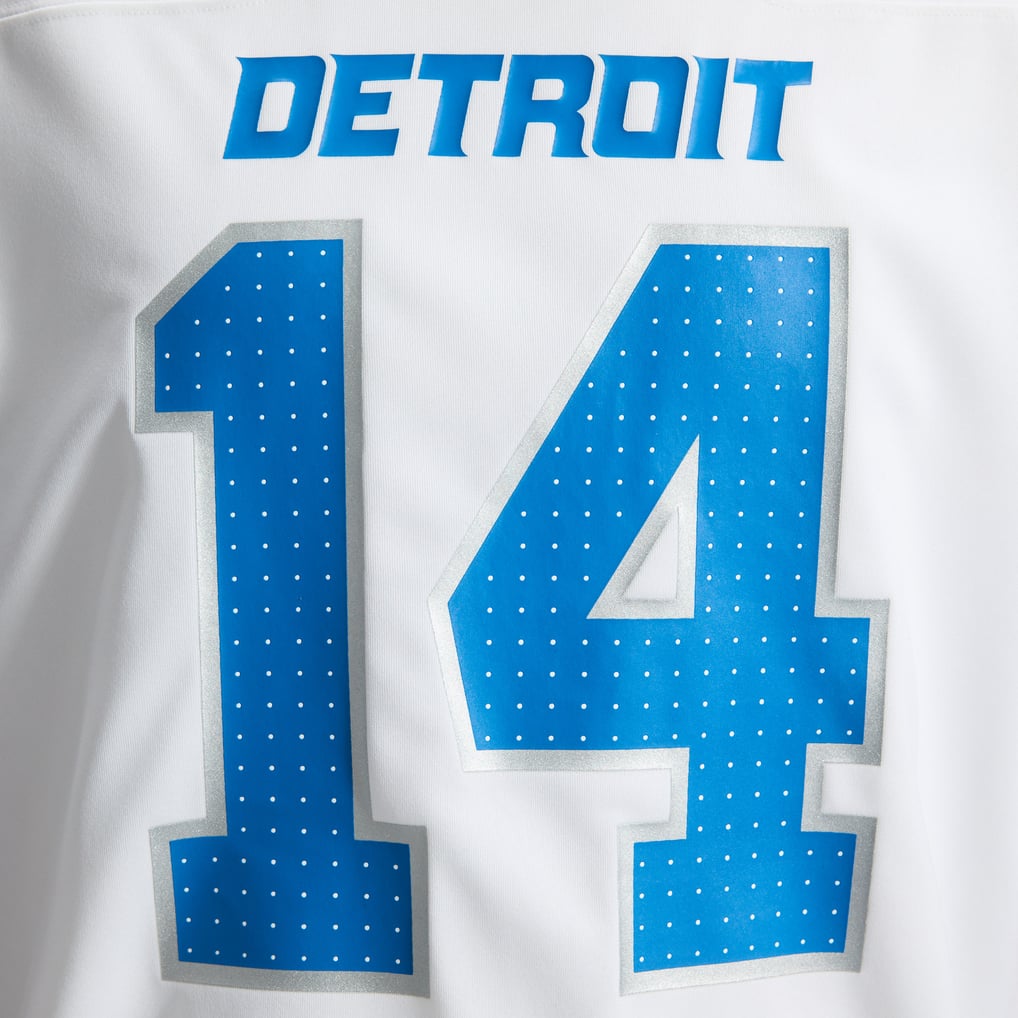 Men's Detroit Lions Amon-Ra St. Brown White Game Jersey