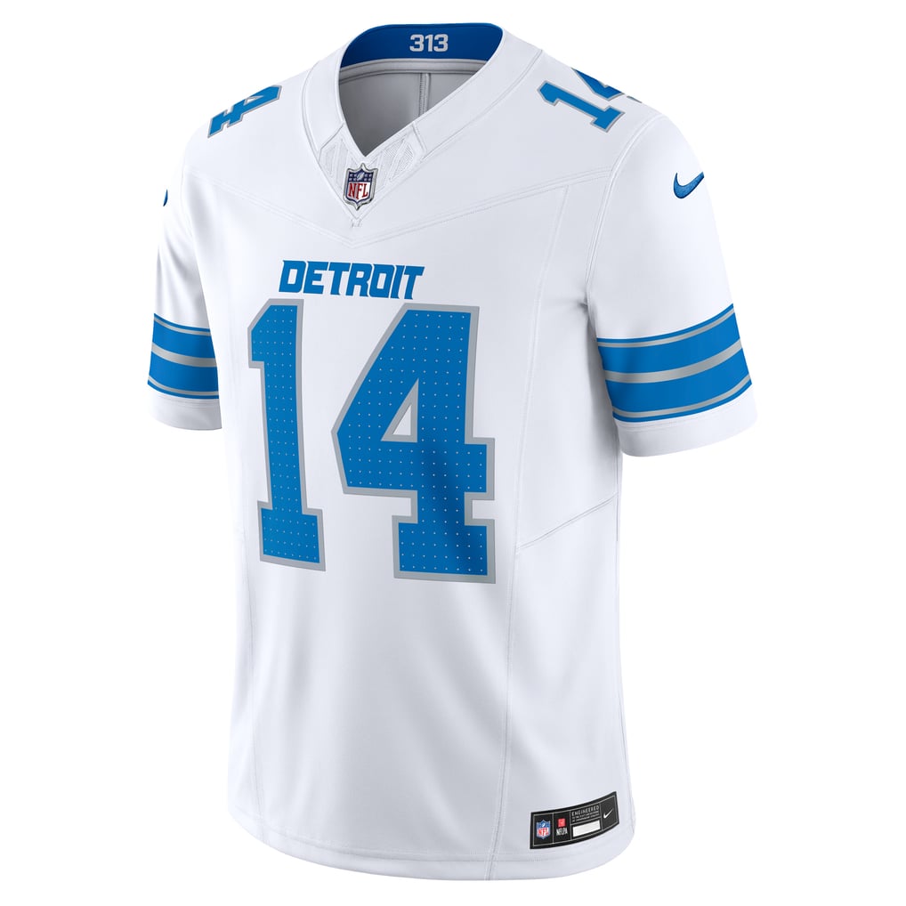 Men's Detroit Lions Amon-Ra St. Brown White Vapor F.U.S.E. Limited Jersey