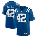 Men's Indianapolis Colts Anderson Castle Royal Team Game Jersey