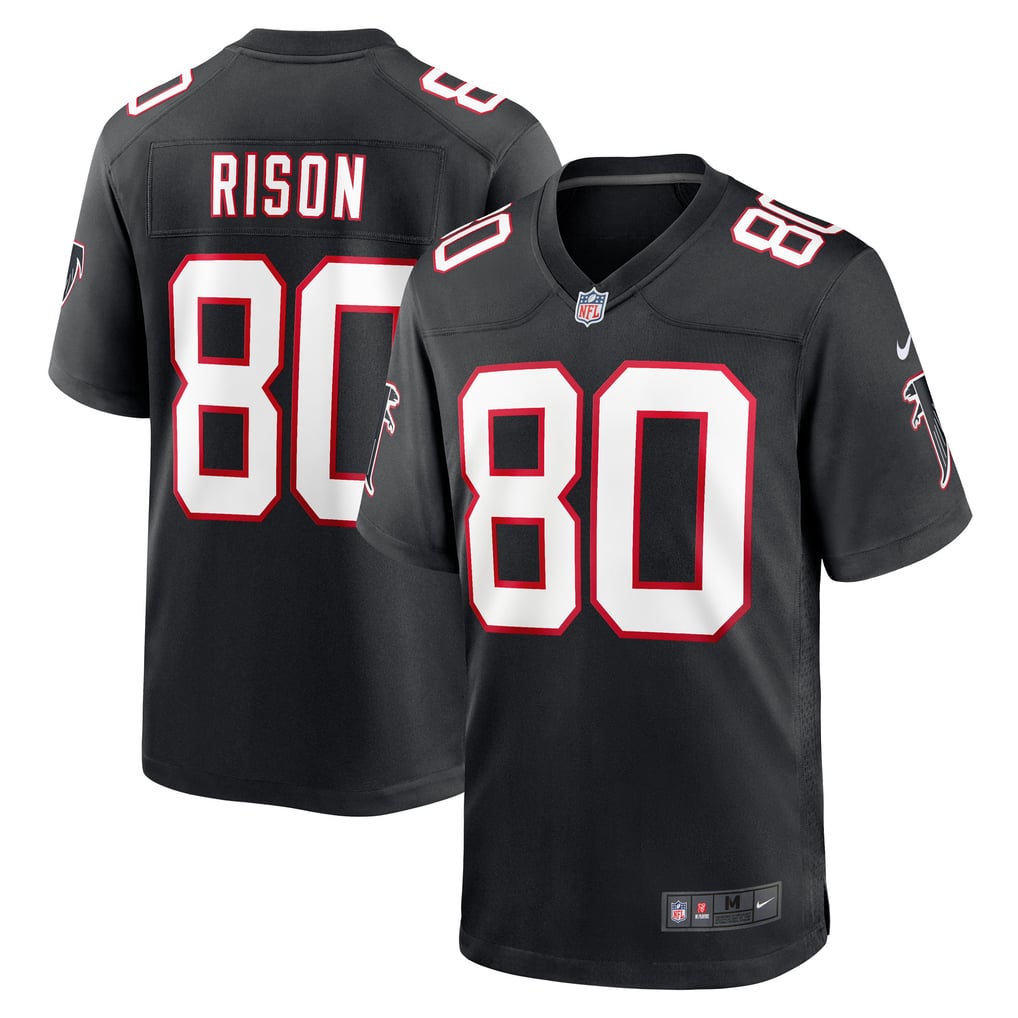 Men's Atlanta Falcons Andre Rison Black Retired Player Jersey