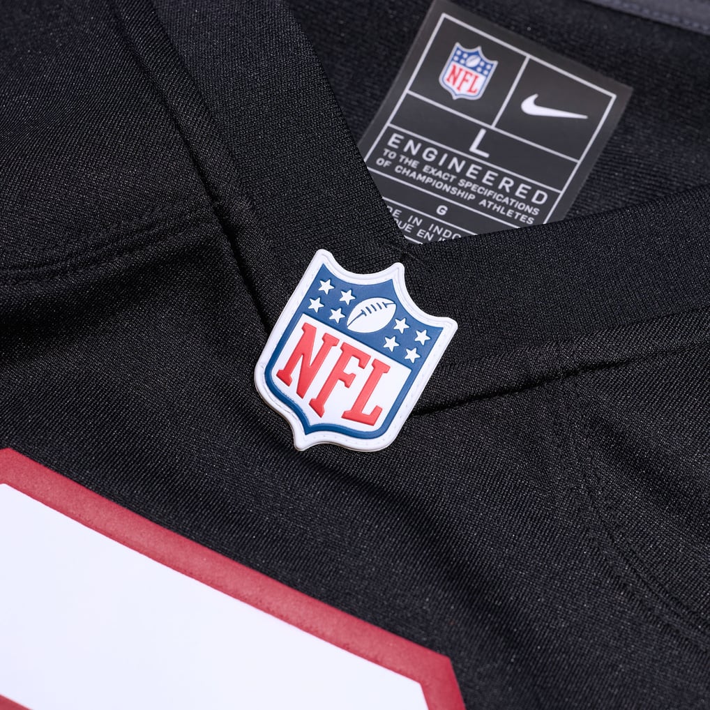 Men's Atlanta Falcons Andre Rison Black Retired Player Jersey