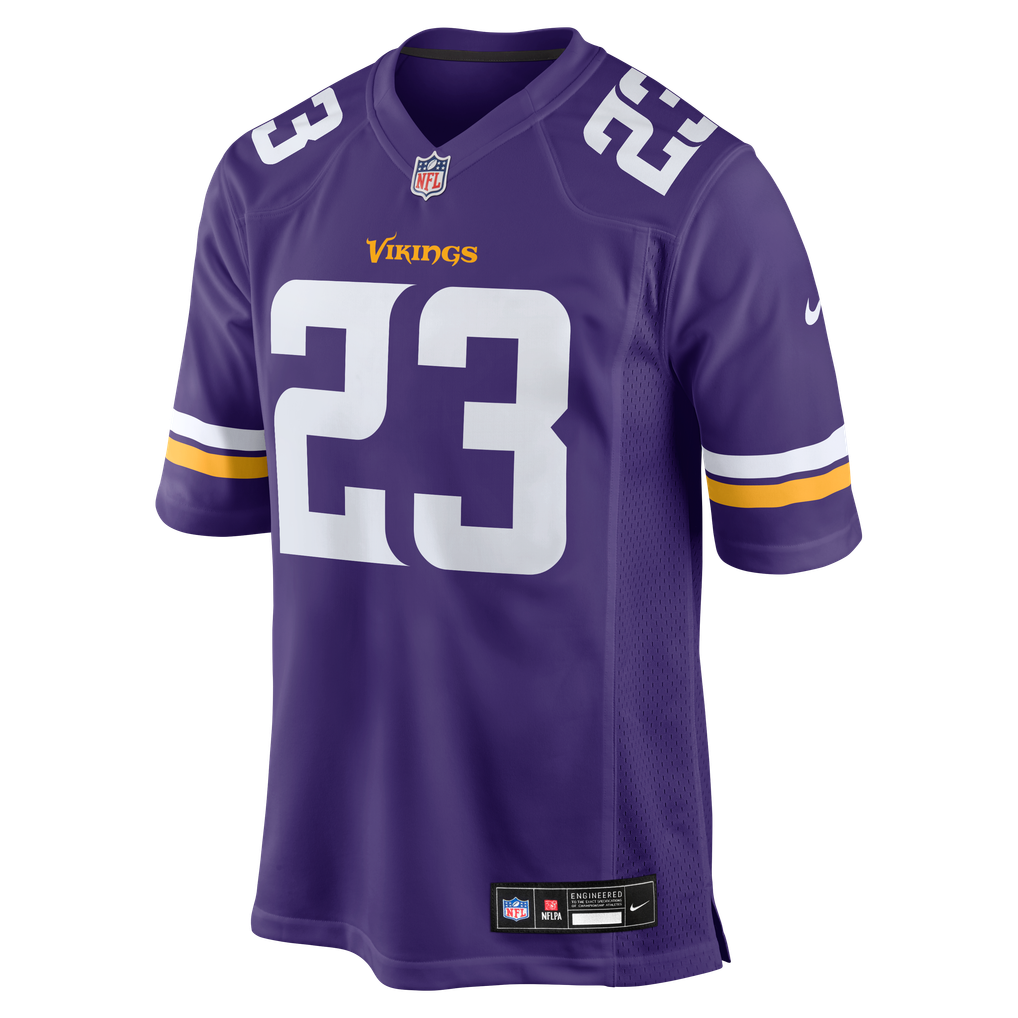 Men's Minnesota Vikings Andrew Booth Jr. Purple Player Game Jersey