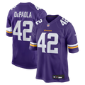 Men's Minnesota Vikings Andrew DePaola Purple Game Jersey