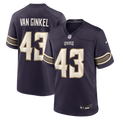 Men's Minnesota Vikings Andrew Van Ginkel Purple 2026 Rivalries Collection Game Jersey